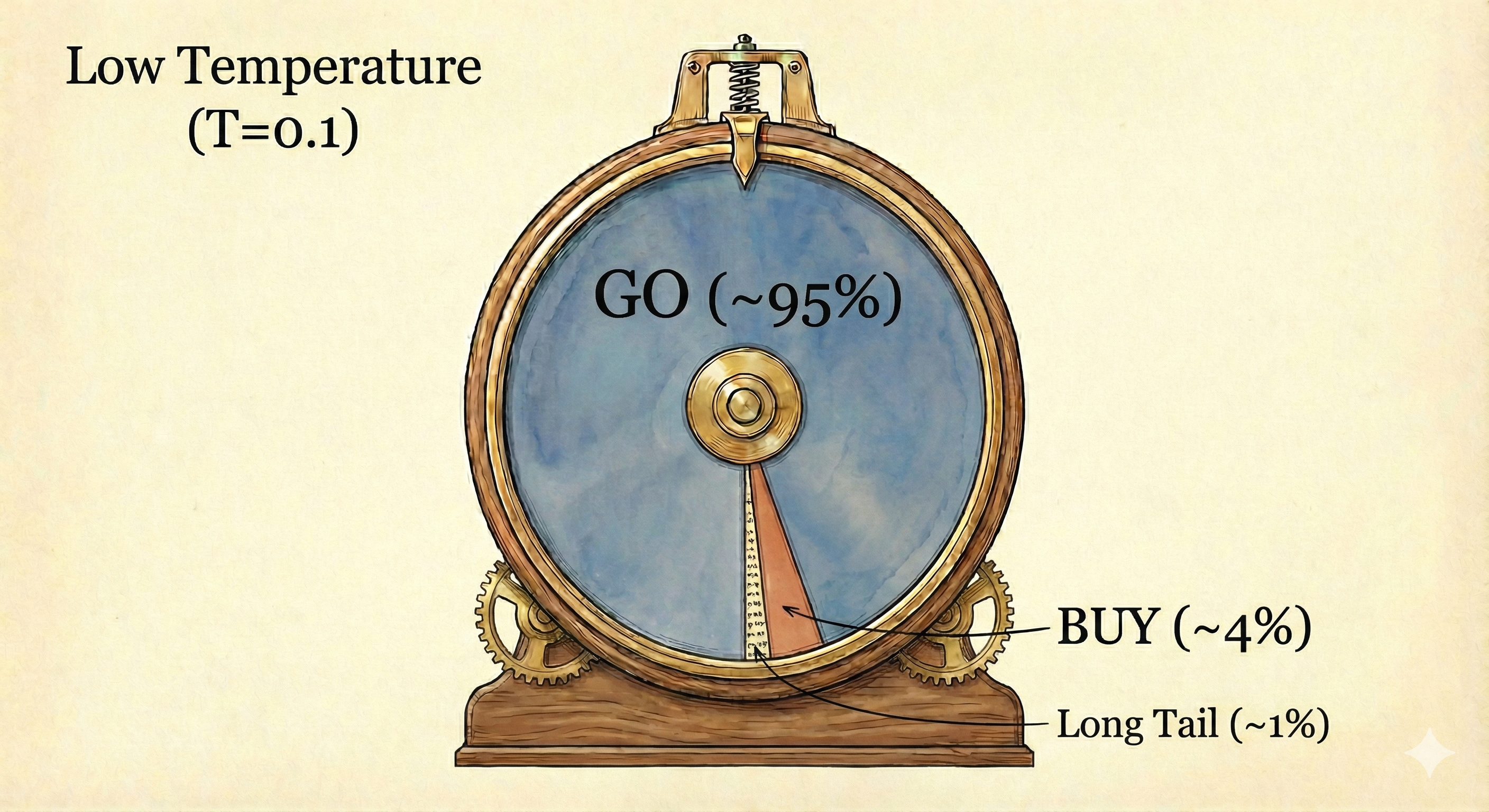 The sample, but now with temp=0.1